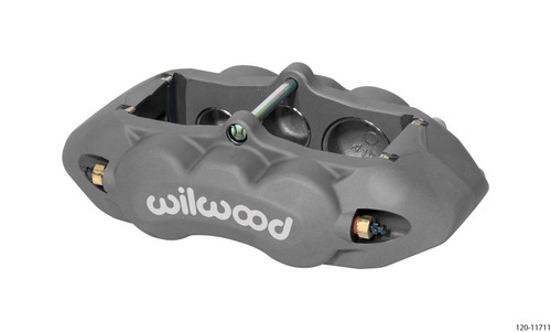 Wilwood Caliper-D8-6 L/H Front Clear 1.88/1.38/1.25in Pistons 1.25in Disc - 120-11712