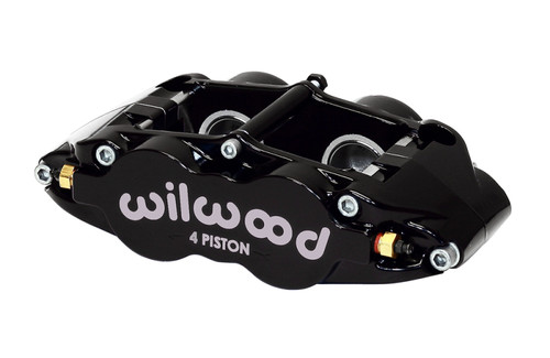 Wilwood Caliper-Narrow Superlite 4R - Black 1.75/1.75in Pistons 1.10in Disc - 120-11784-BK