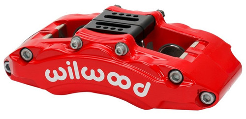 Wilwood Caliper - AT6 Lug Mount Red 1.75in/1.38in/1.38in Piston .75in Rotor - Right Side - 120-14850-RD