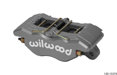 Wilwood Caliper - Off-Road Dynapro Narrow 5.25in Mount - 1.75/1.75in Pistons .38in Disc - Gray - 120-15374