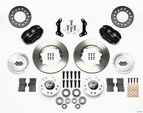 Wilwood Forged Dynalite Front Kit 11.00in 73-80 CDP A B E & F Body - 140-11019