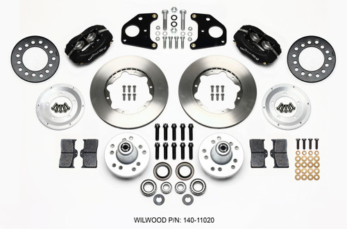 Wilwood Forged Dynalite Front Kit 11.00in 62-72 CDP B & E Body-Drum - 140-11020