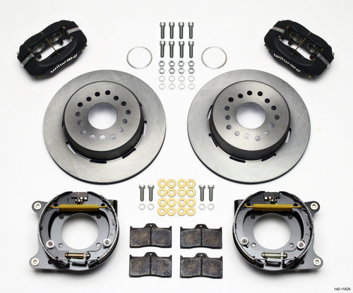 Wilwood Forged Dynalite P/S Park Brake Kit Impala 59-64 / Corvette 57-62 - 140-11828