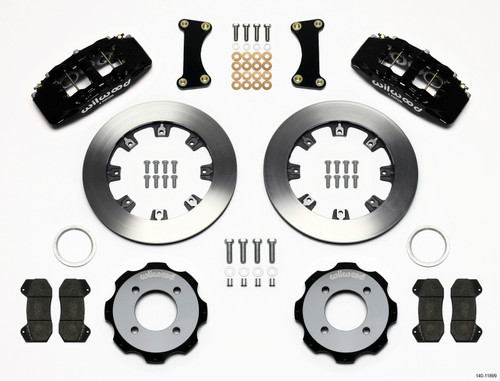 Wilwood Dynapro 6 Front Hat Kit 12.19in 2011 Fiesta - 140-11899