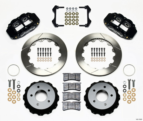 Wilwood Narrow Superlite 4R Rear Kit 12.88in 84-87 Corvette C4 - 140-11920