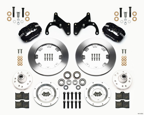 Wilwood Forged Dynalite Front Kit 12.19in 65-68 Chevy Impala -Drum Spindle - 140-12022