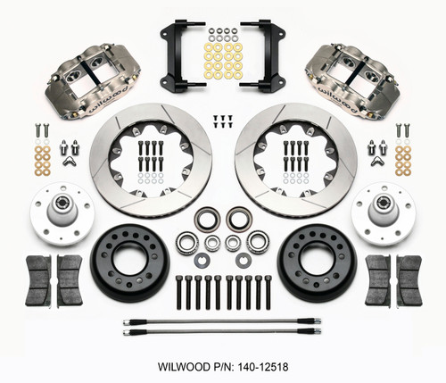 Wilwood Forged Superlite 4R ST BB Front Kit Road Race 82-92 Camaro//Firebird - 140-12518