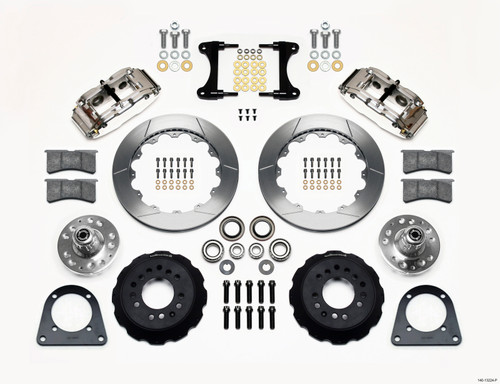 Wilwood Narrow Superlite 6R Front Hub Kit 12.88in Polished TCI-IFS 71-78 (Pinto Based) - 140-13224-P