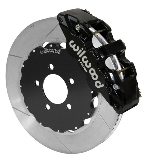 Wilwood AERO6 Front Big Brake Kit 14.00in Black 03-11 Crown Victoria - 140-14682