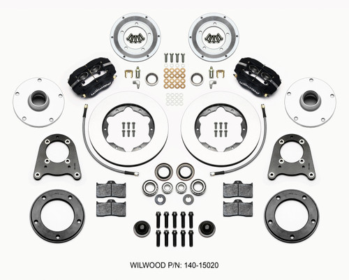 Wilwood Forged Dynalite-M Front Kit 10.75in 1950-1955 MG-TD/TF - 140-15020