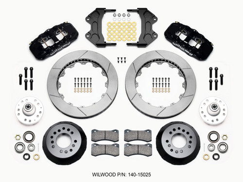 Wilwood AERO6 Front Hub Kit 15.00 WWE ProSpindle - 140-15025