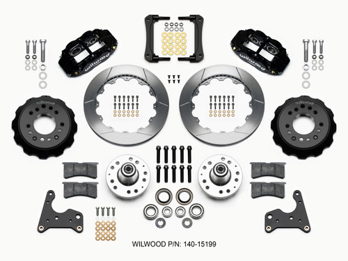 Wilwood Narrow Superlite 6R Front Hub Kit 12.88in 65-72 CDP C Body -Drum - 140-15199