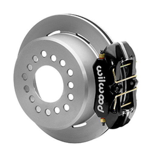Wilwood Small Ford 11 in. Forged Dynapro Low-Profile Dust Seal Rear Parking Brake Kit - 140-15603