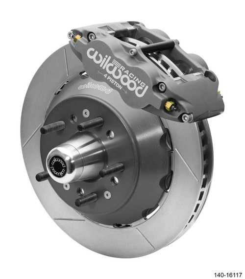 Wilwood 82-92 Camaro Forged Superlite 4R Road Race Front Big Brake Kit 12.19in Rotor w/ Lines - 140-16117