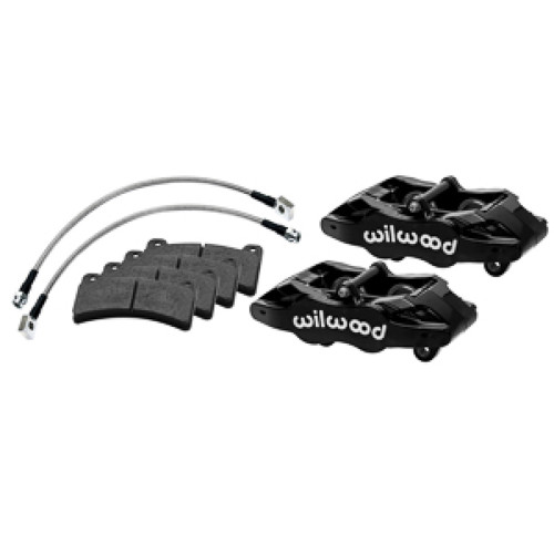 Wilwood 97-04 Corvette C5 All/05-13 C6 Base Models DPC56 Rear Caliper Kit - Black - 140-17666-BK Photo - Primary