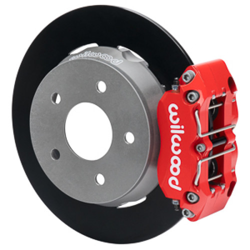Wilwood 22-23 Polaris RZR Turbo Dynapro 4R Rear Brake Kit w/ 11.25in Rotors - Red - 140-17735-R Photo - Primary