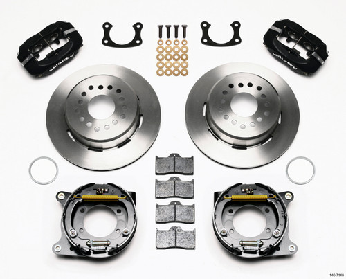 Wilwood Forged Dynalite P/S Park Brake Kit New Big Ford 2.50in Offset - 140-7140