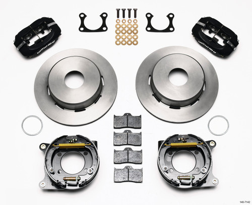 Wilwood Forged Dynalite P/S Park Brake Kit Big Ford 2.36in Offset Currie Blank - 140-7142