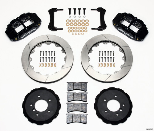 Wilwood Narrow Superlite 6R Front Hat Kit 13.06in E36 BMW M3 - 140-8797