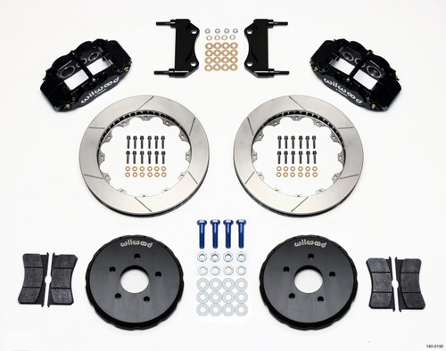 Wilwood Narrow Superlite 6R Front Hat Kit 13.06in Nissan 350Z/Fiti G35 - 140-9190