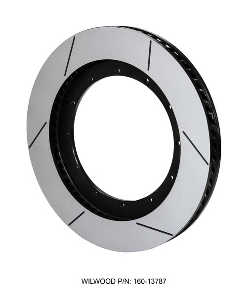 Wilwood Rotor-GT60 SPC-37-RH-BLK 16.00 x 1.50 - 12 on 9.75in - 160-13787-GTB