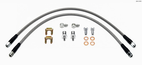 Wilwood Flexline Kit D52 Caliper 18in w/ Banjo 10mm -3/8-24 Chassis - 220-12105