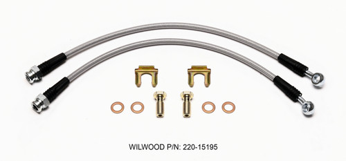 Wilwood Flexline Kit Rear C6 Corvette (non-Z06) - 220-15195
