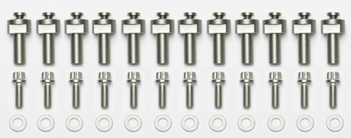 Wilwood Rotor Bolt Kit - Dynamic C/SiC Rotr with Bobbins - 12 Pack - 230-12759