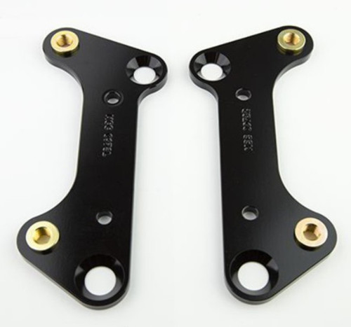 Wilwood Brackets (2) - Front Drag - HD 67-69 Camaro 64-72 Nova - 249-0973L/R