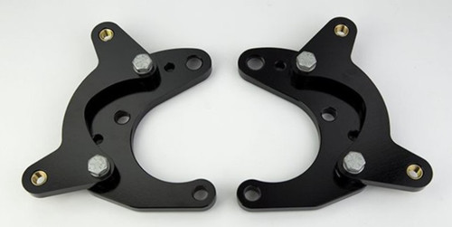 Wilwood Brackets (2) - HD Front - 65-76 A-Body Drum Mopar 11in Rotor - 249-11536/37