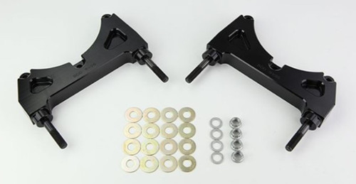 Wilwood Brackets (2) - w/Mounting Kit - SL4R - P-Brake Kit 13in Rotor - 249-9632L/R