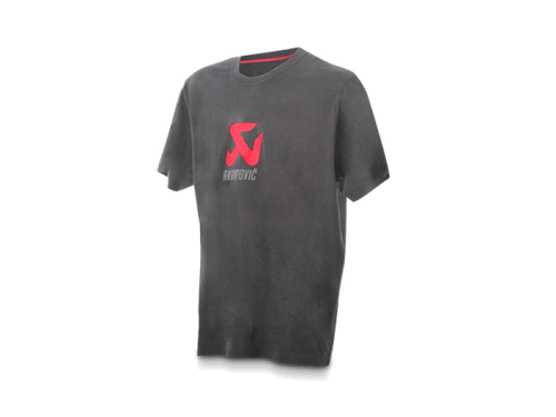 Akrapovic Mens Logo Grey T-Shirt - 3XL - 801224