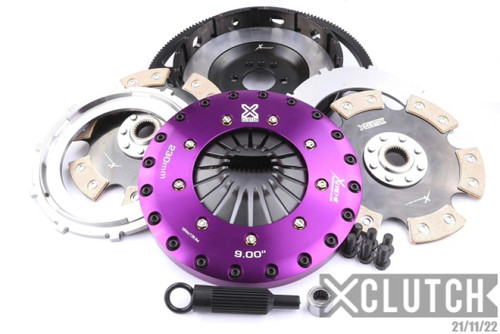 XClutch 97-04 Chevrolet Corvette Indy 500 Pace Car 5.7L 9in Twin Solid Ceramic Clutch Kit - XKCR23520-2E