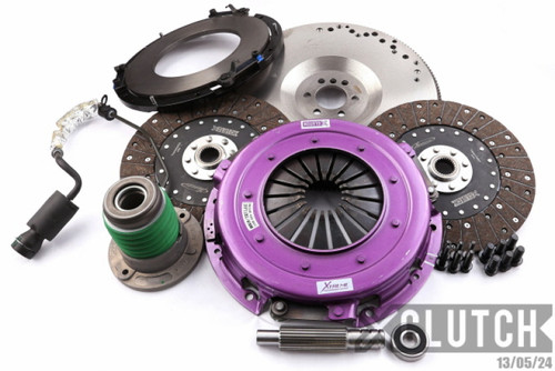 XClutch 14-15 Chevrolet Camaro Z/28 7.0L 10.5in Twin Solid Organic Clutch Kit - XKCR27631-2G