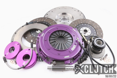 XClutch 10-15 Chevrolet Camaro 6.2L 10.5in Twin Solid Organic Clutch Kit - XKGM27639-2G