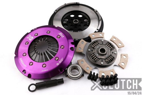XClutch 17-21 Honda Civic 1.5L Stage 2R Extra HD Sprung Ceramic Clutch Kit - XKHN24538-1R
