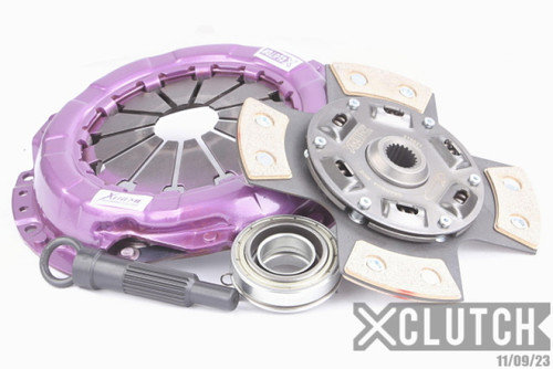 XClutch 93-95 Hyundai Scoupe Turbo 1.5L Stage 2R Extra HD Sprung Ceramic Clutch Kit - XKMI22002-1R