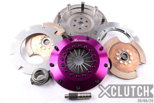XClutch 06-15 Mazda MX-5 Miata 2.0L 8in Twin Solid Ceramic Clutch Kit - XKMZ20525-2E