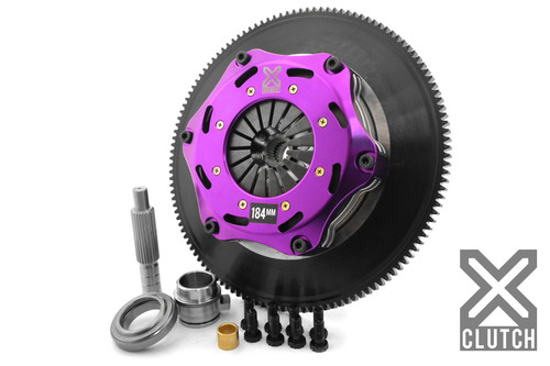 XClutch 90-96 Nissan 300ZX Turbo 3.0L 7.25in Twin Solid Ceramic Clutch Kit - XKNI18528-2E