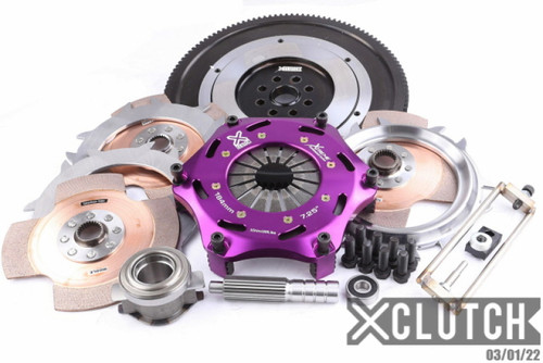 XClutch 15-21 Subaru WRX STi Base 2.5L 7.25in Triple Solid Ceramic Clutch Kit - XKSU18521-3E