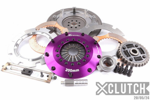 XClutch 04-06 Subaru Baja Turbo 2.5L 8in Twin Sprung Ceramic Clutch Kit - XKSU20520-2B