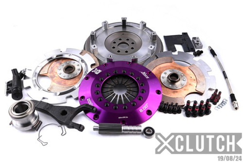 XClutch 97-01 Toyota Mark II Tourer V 2.5L 8in Twin Solid Ceramic Clutch Kit - XKTY20530-2E