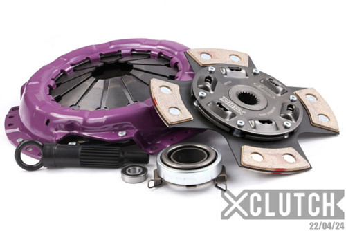 XClutch 88-91 Toyota Corolla GTS 1.6L Stage 2 Sprung Ceramic Clutch Kit - XKTY22006-1B