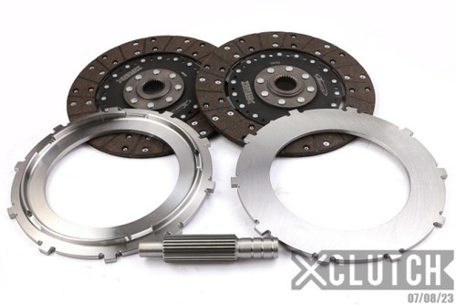 XClutch Chevrolet 9in Twin Solid Organic Multi-Disc Service Pack - XMS-230-GM01-2G-XC