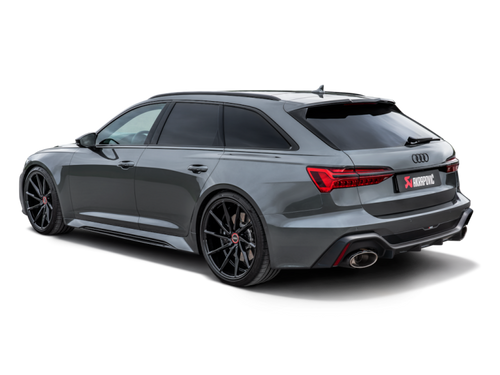 Akrapovic 2022+ Audi RS7 Sportback (C8) OPF/GPF Evolution Line Cat Back (Titanium) w/ Carbon Tips - S-AU/TI/19H User 1