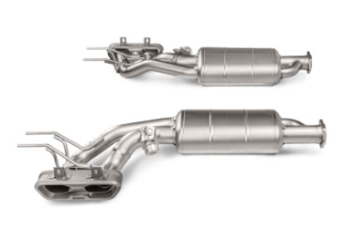 Akrapovic 15-17 Mercedes Benz G63 AMG (W463) Evolution Line Cat Back (Titanium) w/ Titanium Tips - S-ME/TI/2H