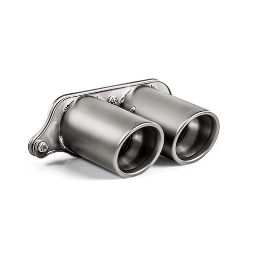 Akrapovic 2018 Porsche 911 GT3 (991.2) Tail Pipe Set (Titanium) - TP-T/S/17/H