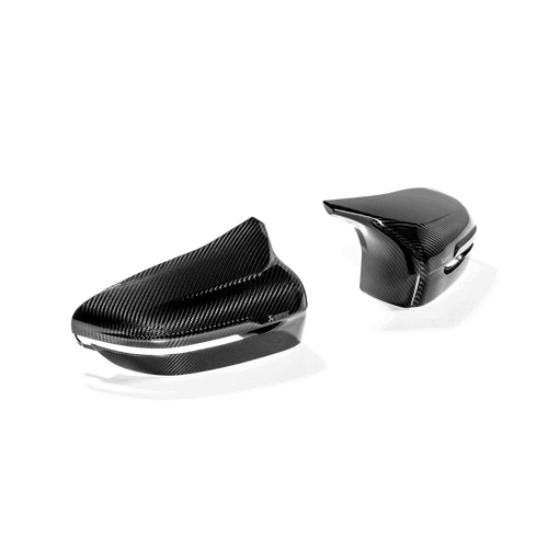 Akrapovic 2018+ BMW M5 (F90) / 2020 BMW M8 (F91/F92) Carbon Fiber Mirror Cap Set - High Gloss - WM-BM/CA/3/G