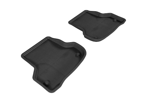 3D MAXpider 2006-2013 Audi A3 Kagu 2nd Row Floormats - Black - L1AD00521509