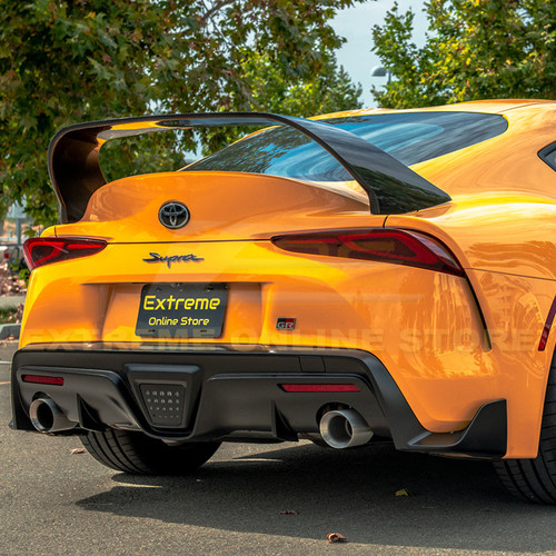 EOS Carbon Fiber Rear Spoiler MB Style - 2020+ Toyota Supra A90 (SPOILER-438-BKCF)